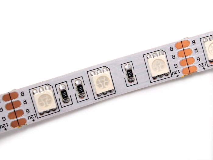 

Taśma Led wielokolorowa Rgb 5050 60LED/m na metry
