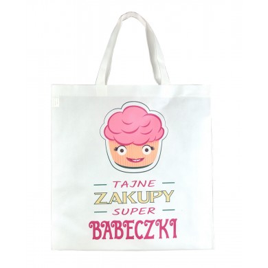 

Eko Torba Zakupowa na Prezent - Super Babeczka!