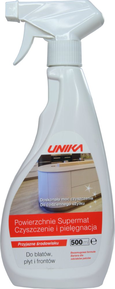 

Powierzchnie Supermat. Czyszczenie i pielęgnacja