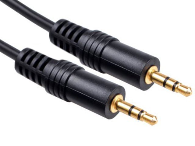 

Kabel przewód Jack 3,5 - Jack 3,5 Gold - 0,6m