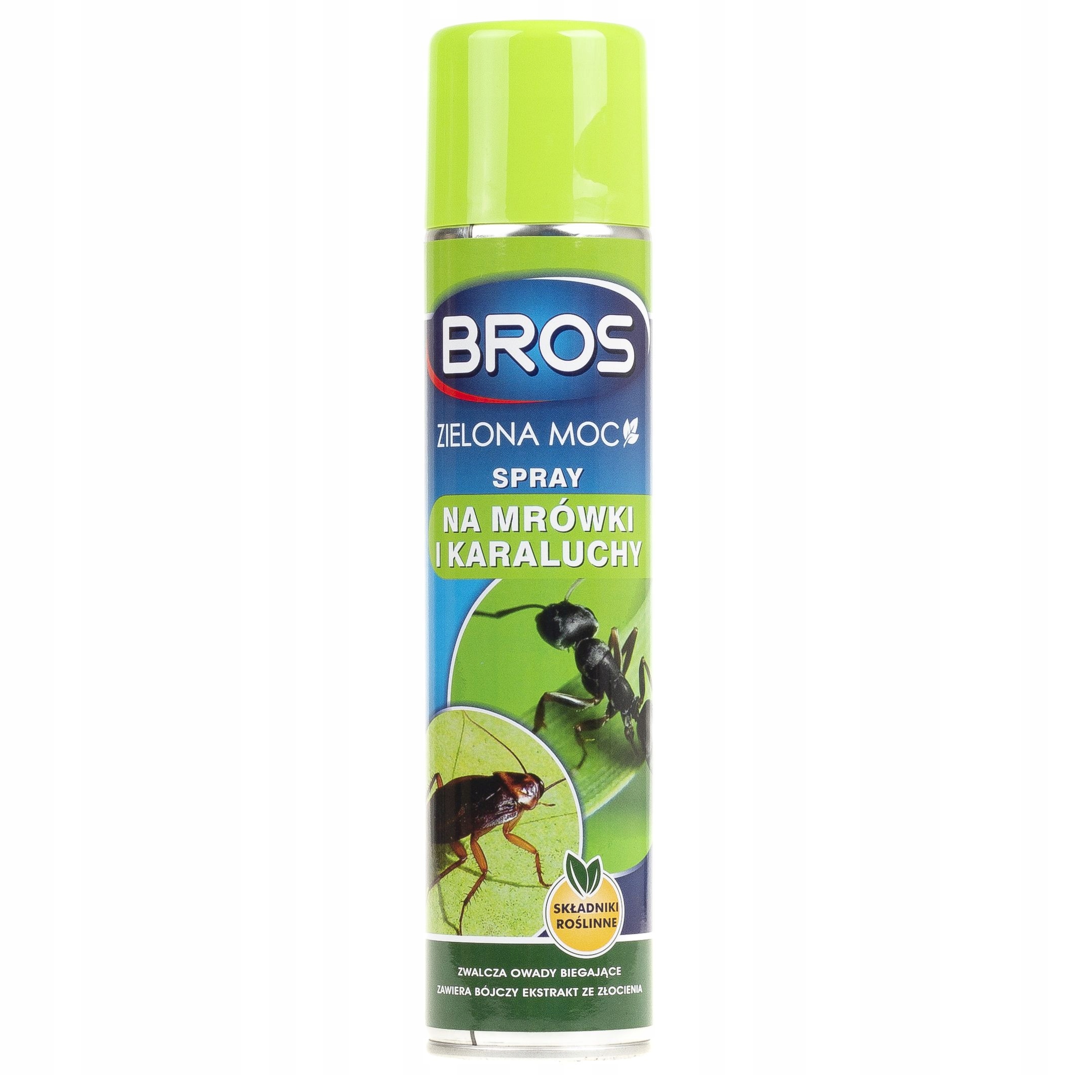 

Bros Zielona Moc Spray Na Mrówki Karaluchy Owady