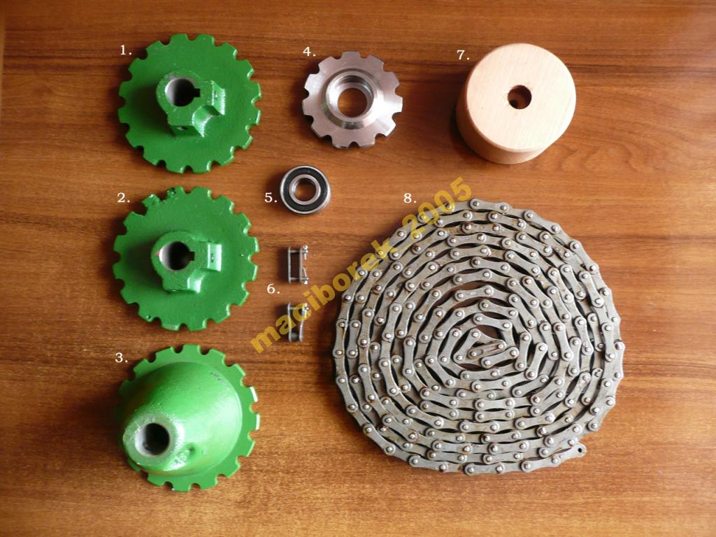 Зірочка елеватора John Deere 945 Z10117