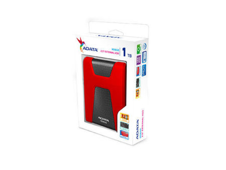 Dysk Adata HD650 2.5" Usb 3.0 1TB czerwony