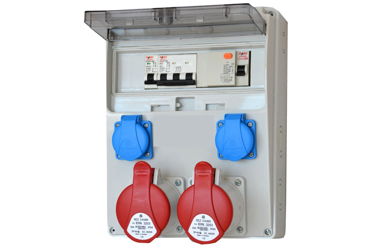 Elektrický stavební rozvaděč erbetka C3232WR