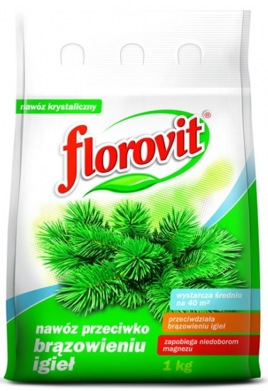 

Florovit Nawóz do iglaków przeciw brązowieniu 1Kg