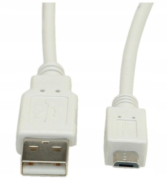 

Kabel Usb 2.0, A Micro Usb, 3.0M, Biały, Telefon