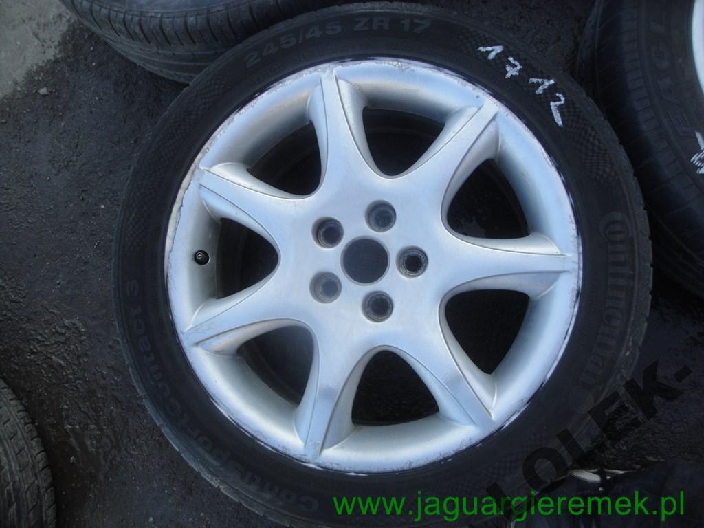 KOMPLET FELG 17'' XF S-TYPE 99-08 CZĘŚCI JAGUAR JG Rodzaj felg Aluminiowe