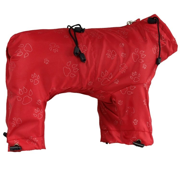 Skafander czerwony Paw Czapeczka r.10/53cm