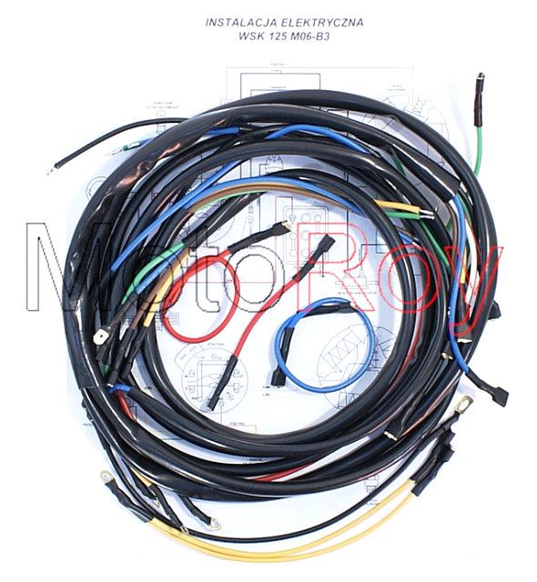 Instalacja elektryczna WSK 125 M06-B3