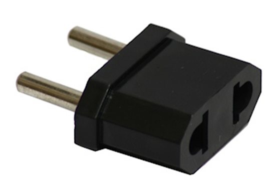 

Adapter sieciowy przejściówka czarna Usa Polska