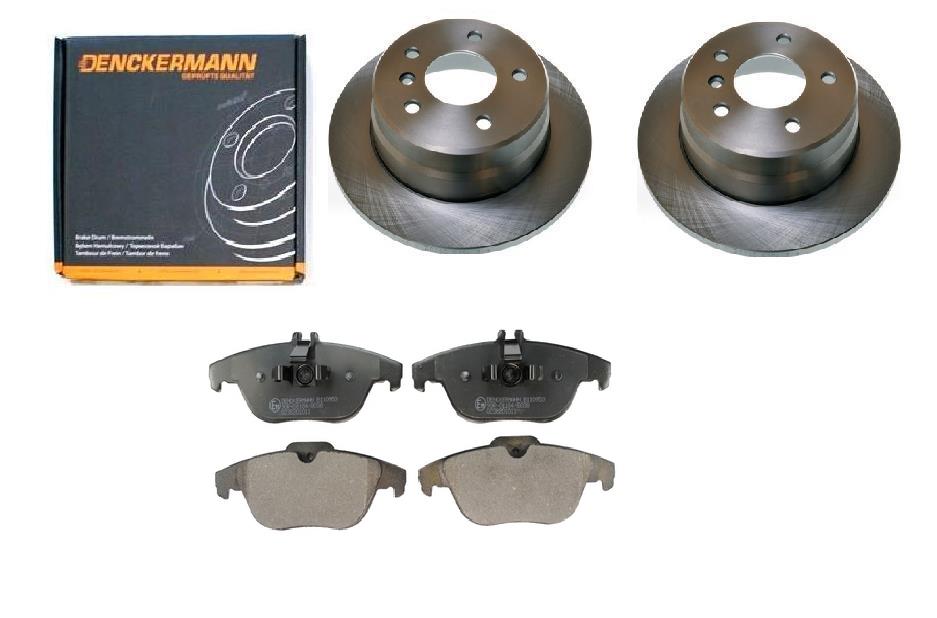 Kotouče Mercedes C Klasa W204 Zadní 300 mm Plné