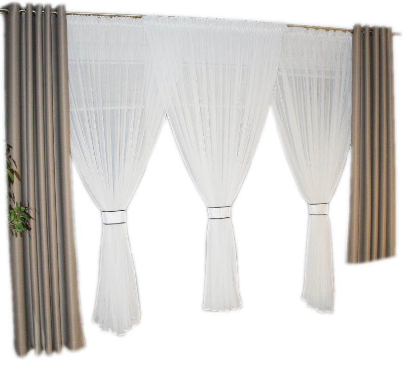 Занавес кокон, высота до 250 см.