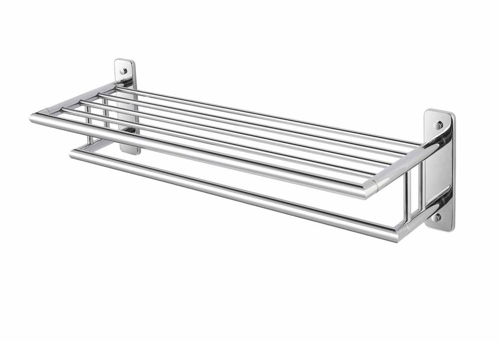 Polica s relingom Stella Classic 07.041 chróm lesk 64,5x18x21,5 cm