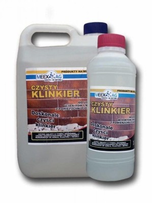 DO CZYSZCZENIA KLINKIERU CEGŁY DACHÓWKI - CZYSTY KLINKIER - 5L EAN (GTIN) 5901549222098