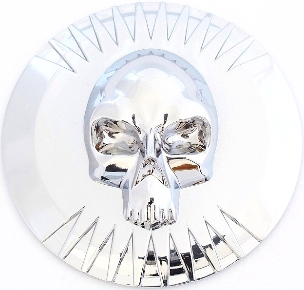 3133W - МЕТАЛЛИЧЕСКАЯ ЭМБЛЕМА КРУГЛЫЙ ХРОМИРОВАННЫЙ ЧАЧА СРЕДНИЙ