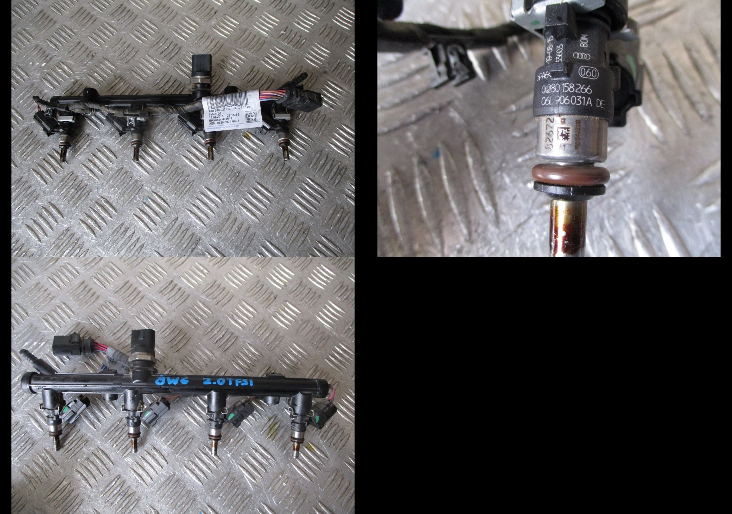 rampe injection Audi A5 8W6 2,0TFSI