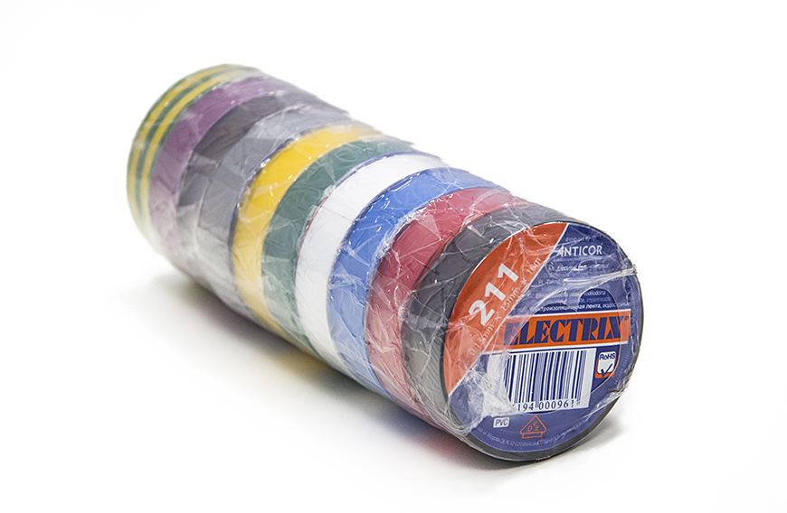 

Taśma Izolacyjna Izolacja MIX Pcw 15mm 10m 10SZT