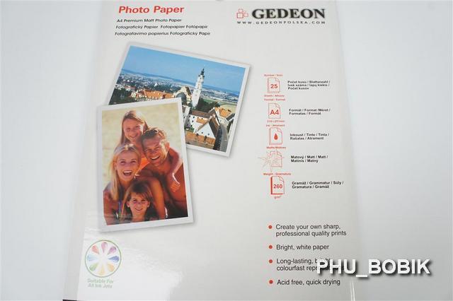 

Papier Fotograficzny Do Zdjęć 21X29,7 260 25 Kart