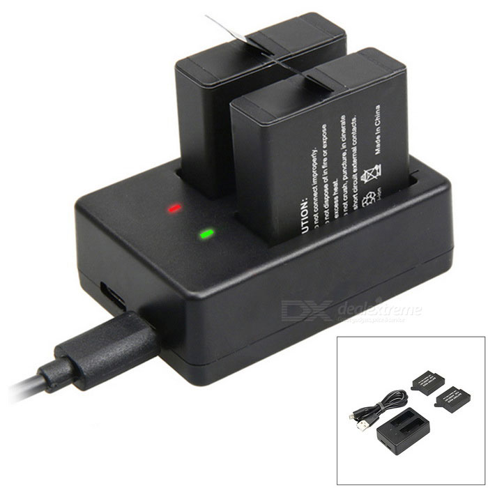 Ładowarka DwuKomorowa AHDBT-801 GOPRO HERO 8 + Marka ICGC