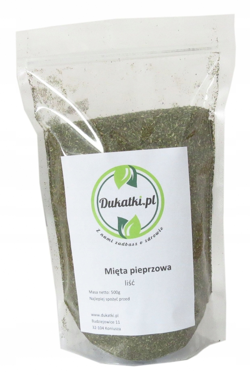 

Mięta pieprzowa, liść suszony herbata 1000g