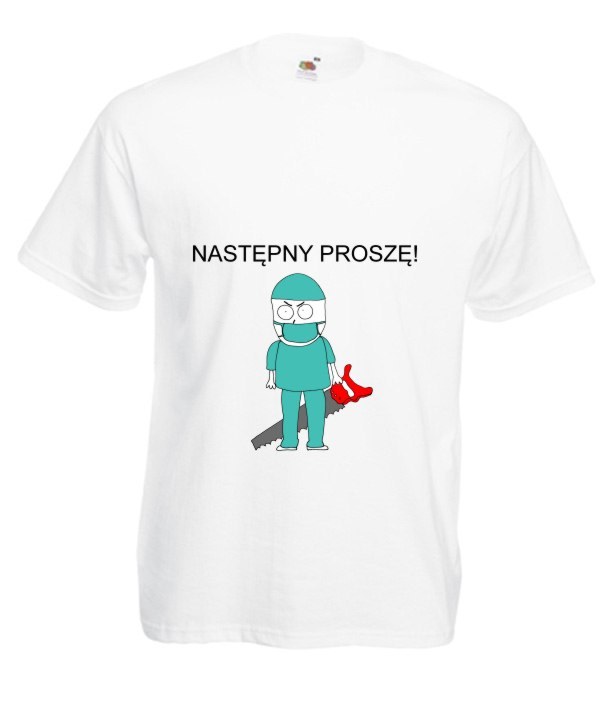 

Męska Wzory Kolory lekarz pielęgniarka Śmieszne