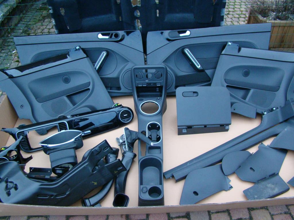 VW THE BEETLE 5C ПЛАСТИКОВЫЕ СИДЕНЬЯ ИНТЕРЬЕР В КОМПЛЕКТЕ