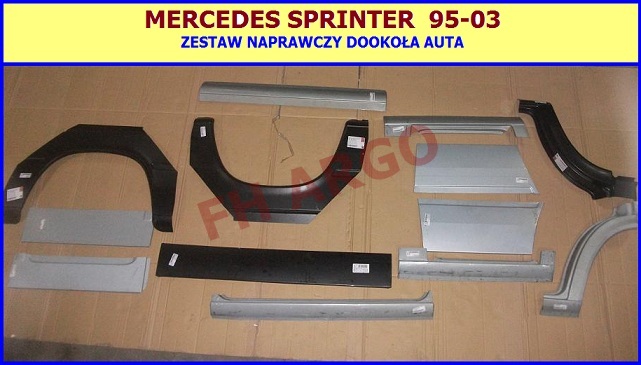 MERCEDES SPRINTER PRÓG REPERATURKA POSZYCIE 95-03 Numer katalogowy części 506241-3