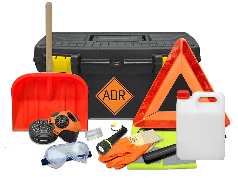 WALIZKA SKRZYNKA ZESTAW ADR PODSTAWOWY SORBENT TIR