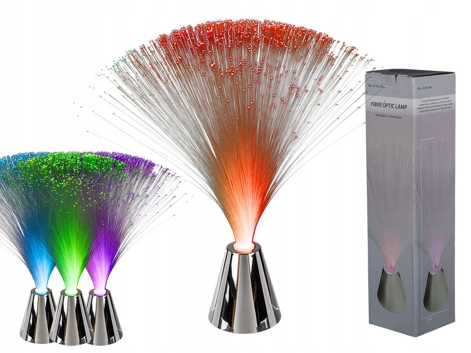 Lampka nocna LED światłowodowa FIBRE 30cm Gadżet Marka inna marka