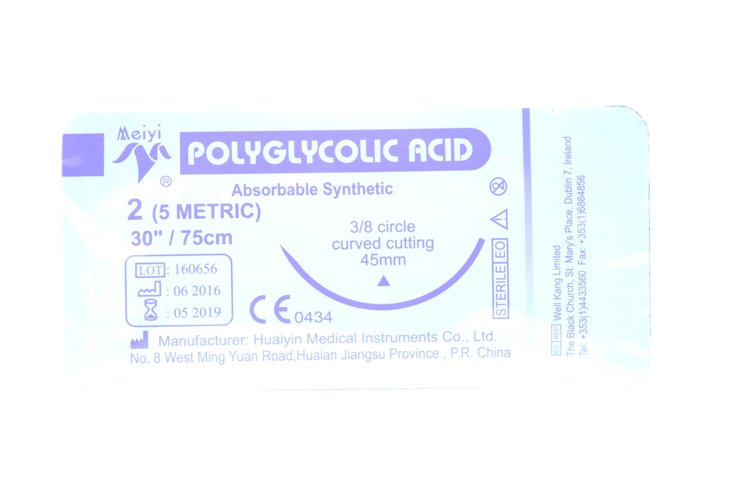 

Nić nici chirurgiczna chirurgiczne Pga 2 Dexon