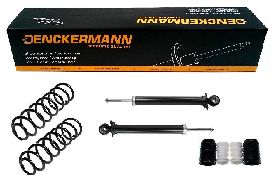 Tlumiče Pružiny Audi 80 B4 Sedan Zadní Sada