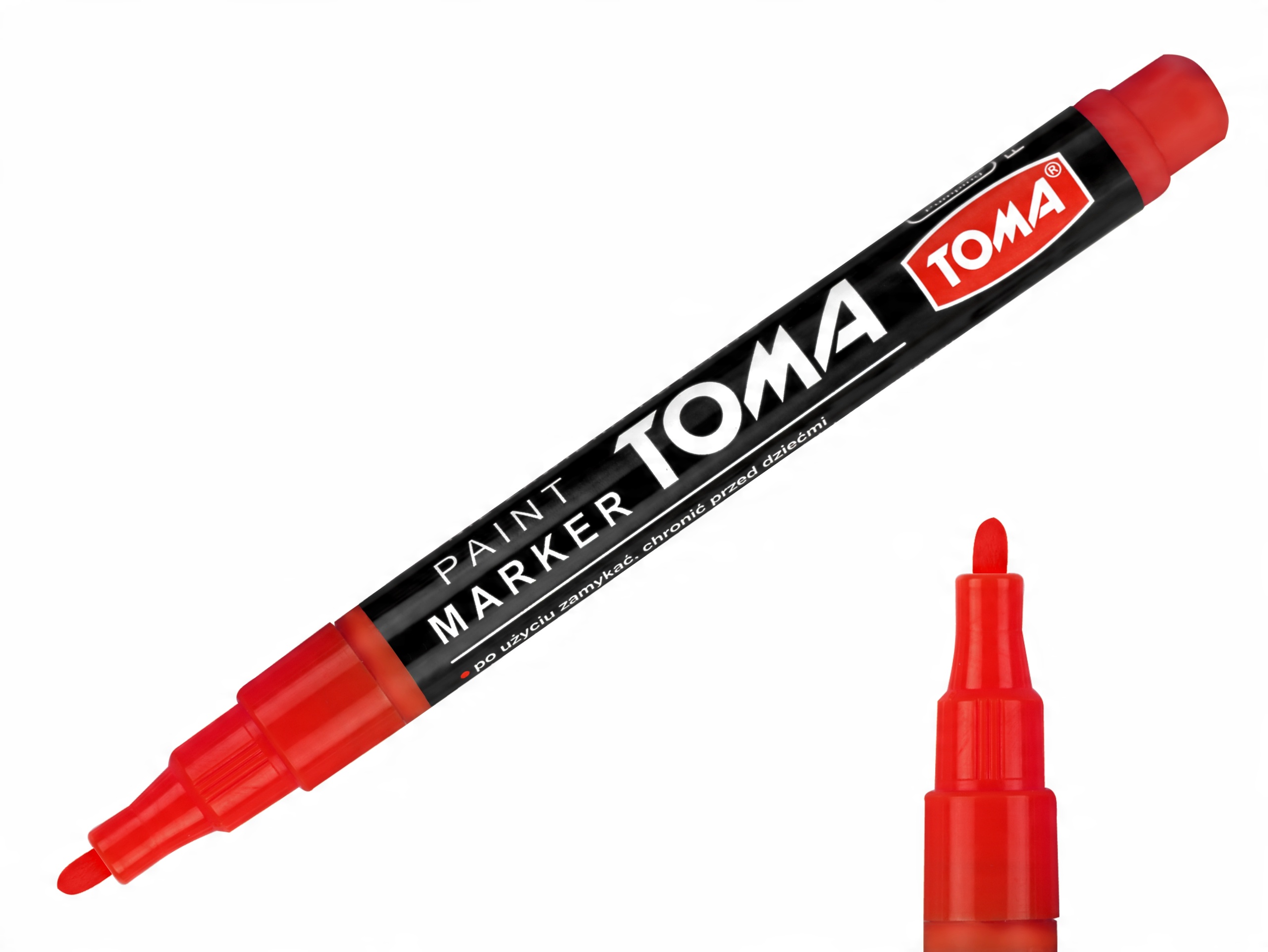 

Cienki marker olejowy Toma TO-441 1,5mm czerwony