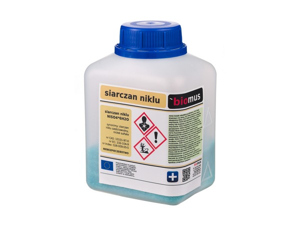 

Siarczan Niklu czysty 99,5% NiSO4*6H2O Biomus 100g