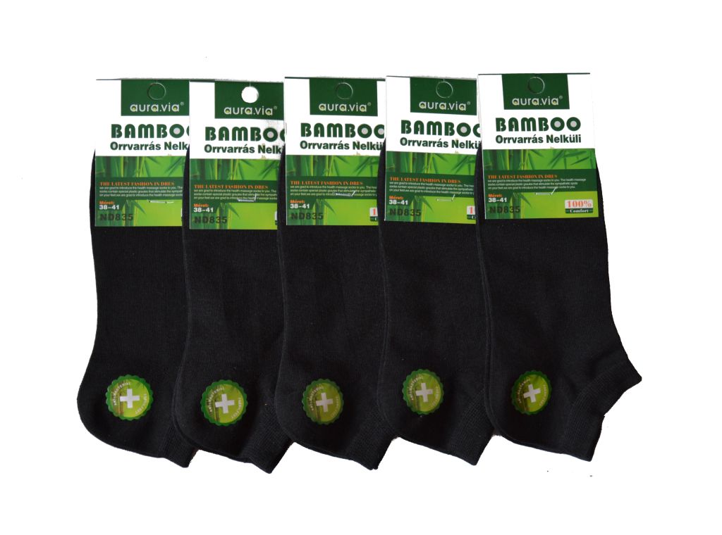 

Bambus stopki Bambusowe damskie 5 Par 38-41 czarne