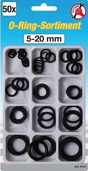 Oringi 5-20 mm, 50 szt. CONDOR