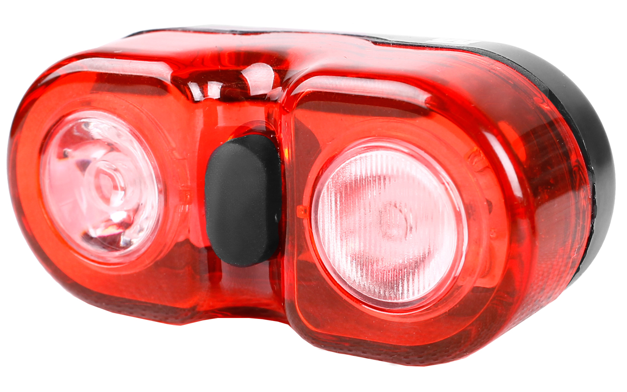 LAMPA ROWEROWA TYLNA CZERWONA LED MACTRONIC WALLE Kolor dominujący pomarańcze i czerwienie