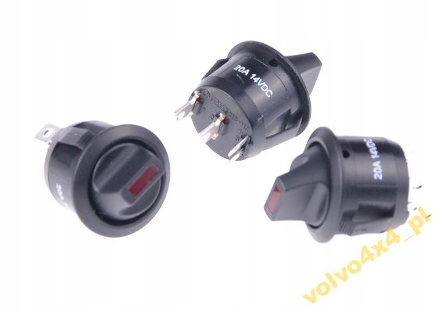 WŁĄCZNIK ŚWIATEŁ PRZEŁĄCZNIK HEBEL LED 14V 20A Numer katalogowy części RS-2L