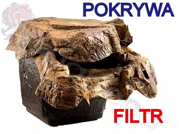 DUŻA KASKADA OGRODOWA Z FILTREM STRUMIENIOWYM- 4 CZĘŚCI Marka inna