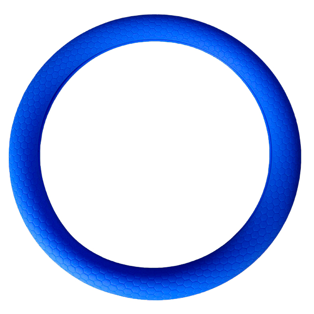 POKROWIEC SILIKONOWY NA KIEROWNICĘ OSŁONA ETUI OCHRONNE NIEBIESKIE