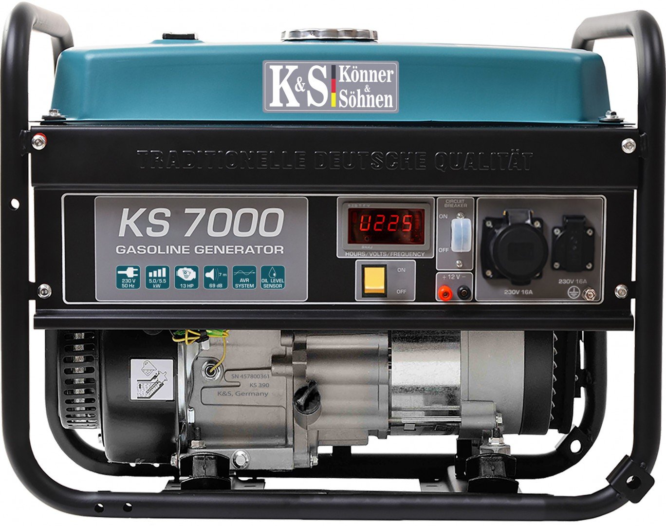 

Agregat prądotwórczy Konner+Sohnen KS7000 5500 W