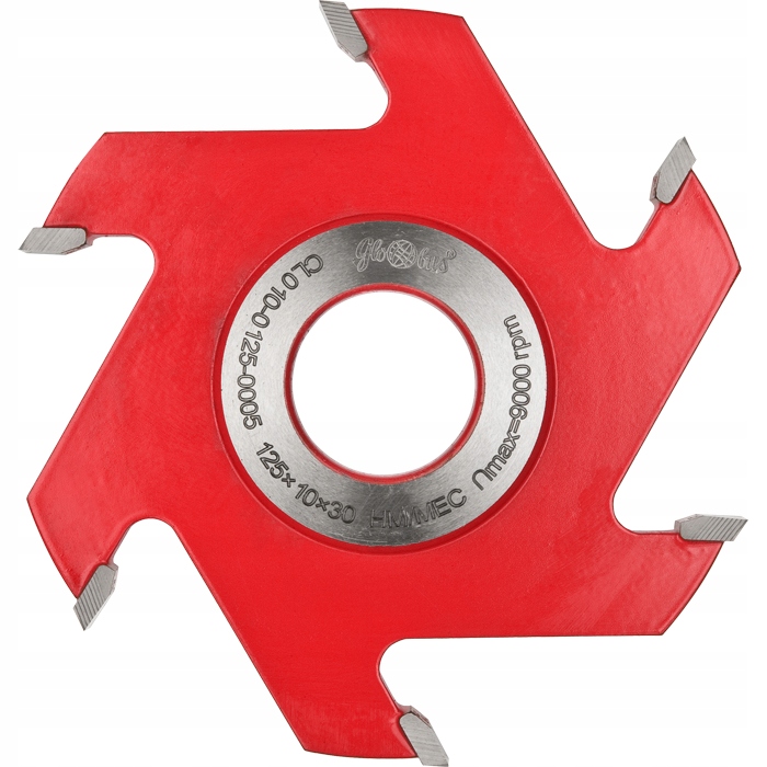 Frez prosty Z=6 125x40x8 HM GLOBUS Marka Globus