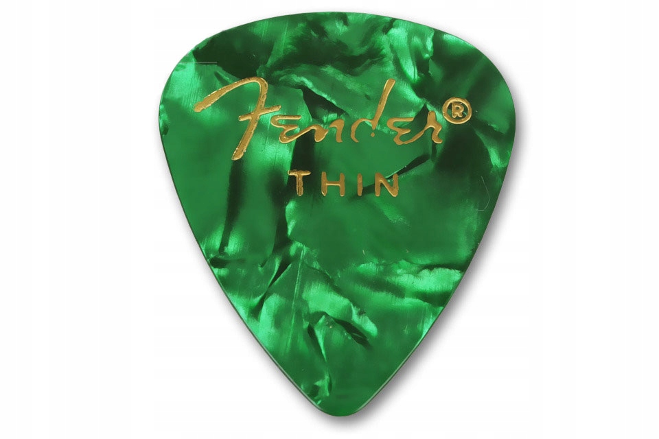 

Fender 351 kostka Premium Green Moto Thn