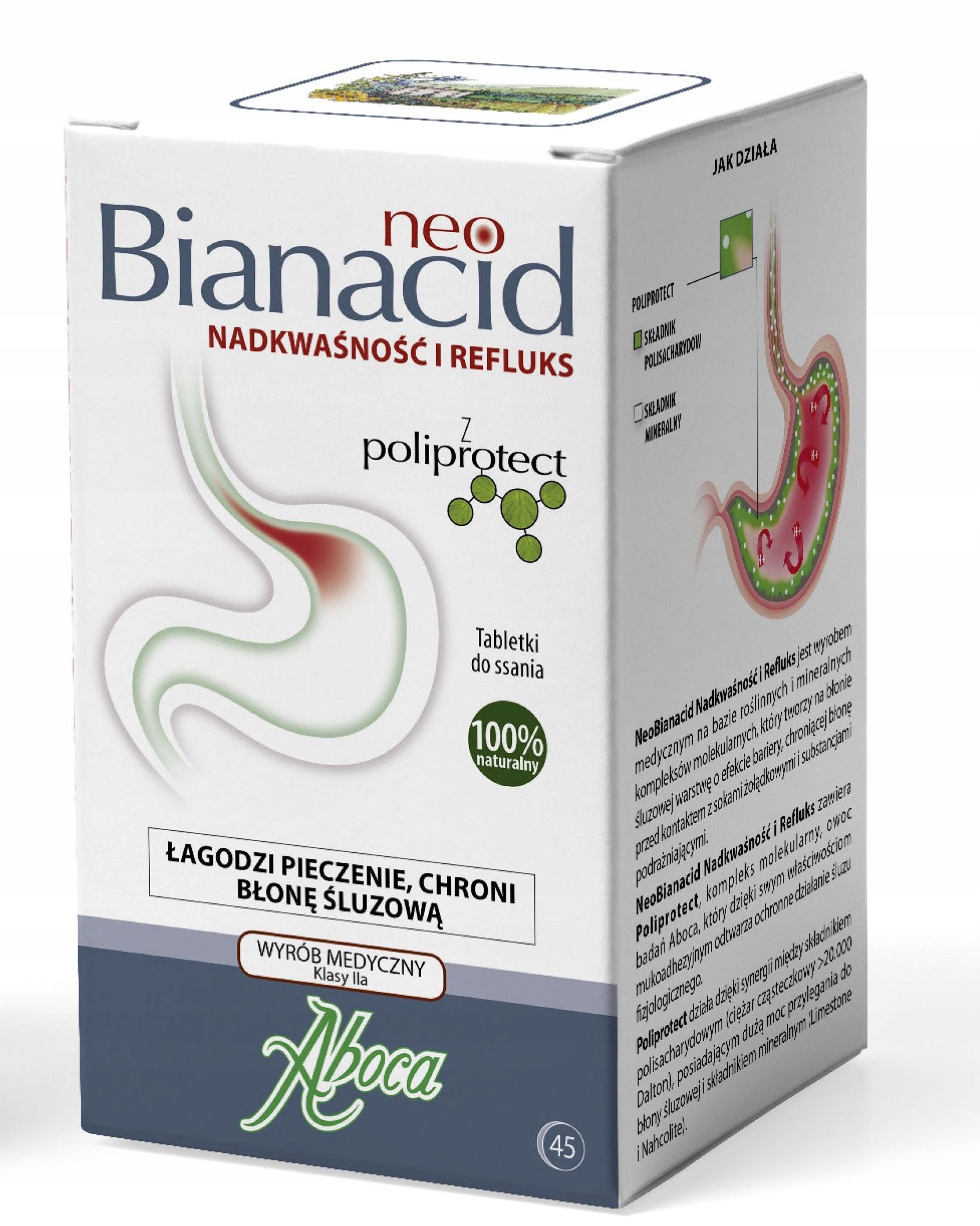 

Neo-bianacid x 45 Tabletek + 6 tabl.GRATIS, Zgag