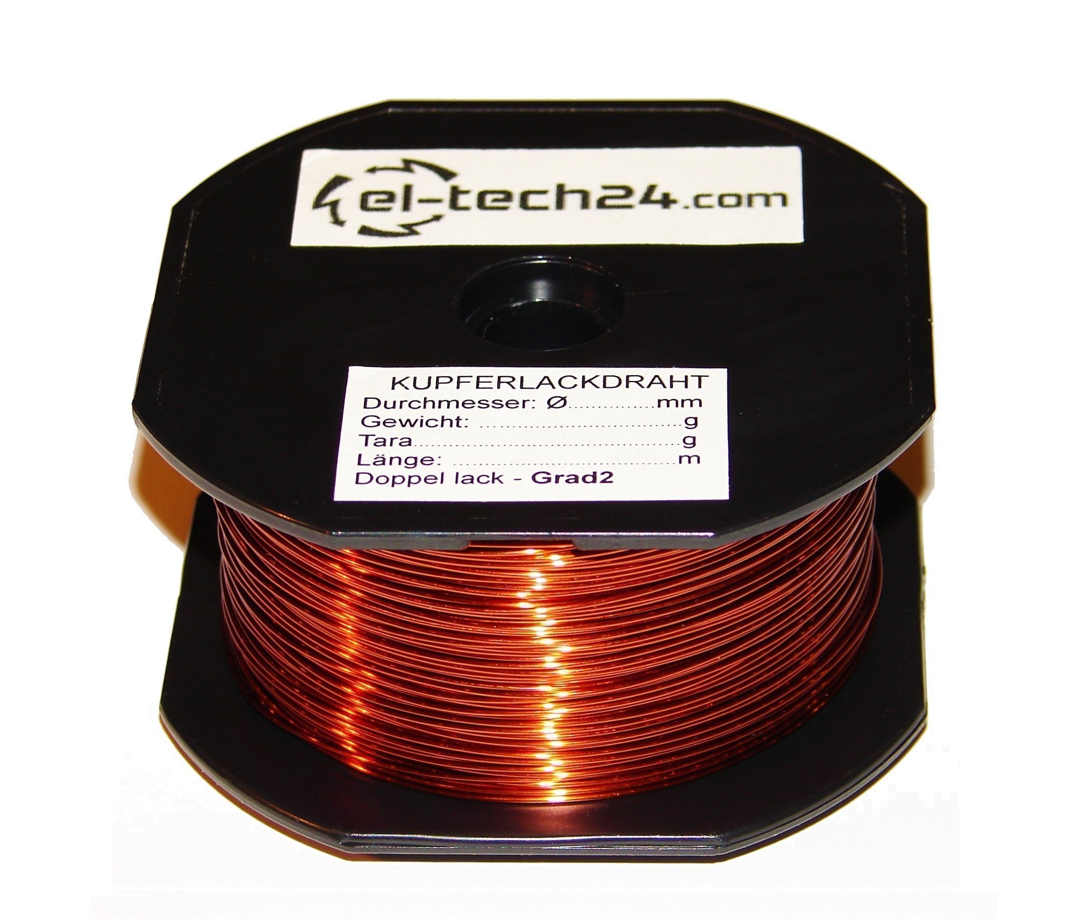 

Drut Nawojowy miedziany DN2E 0.85mm 500g 100m