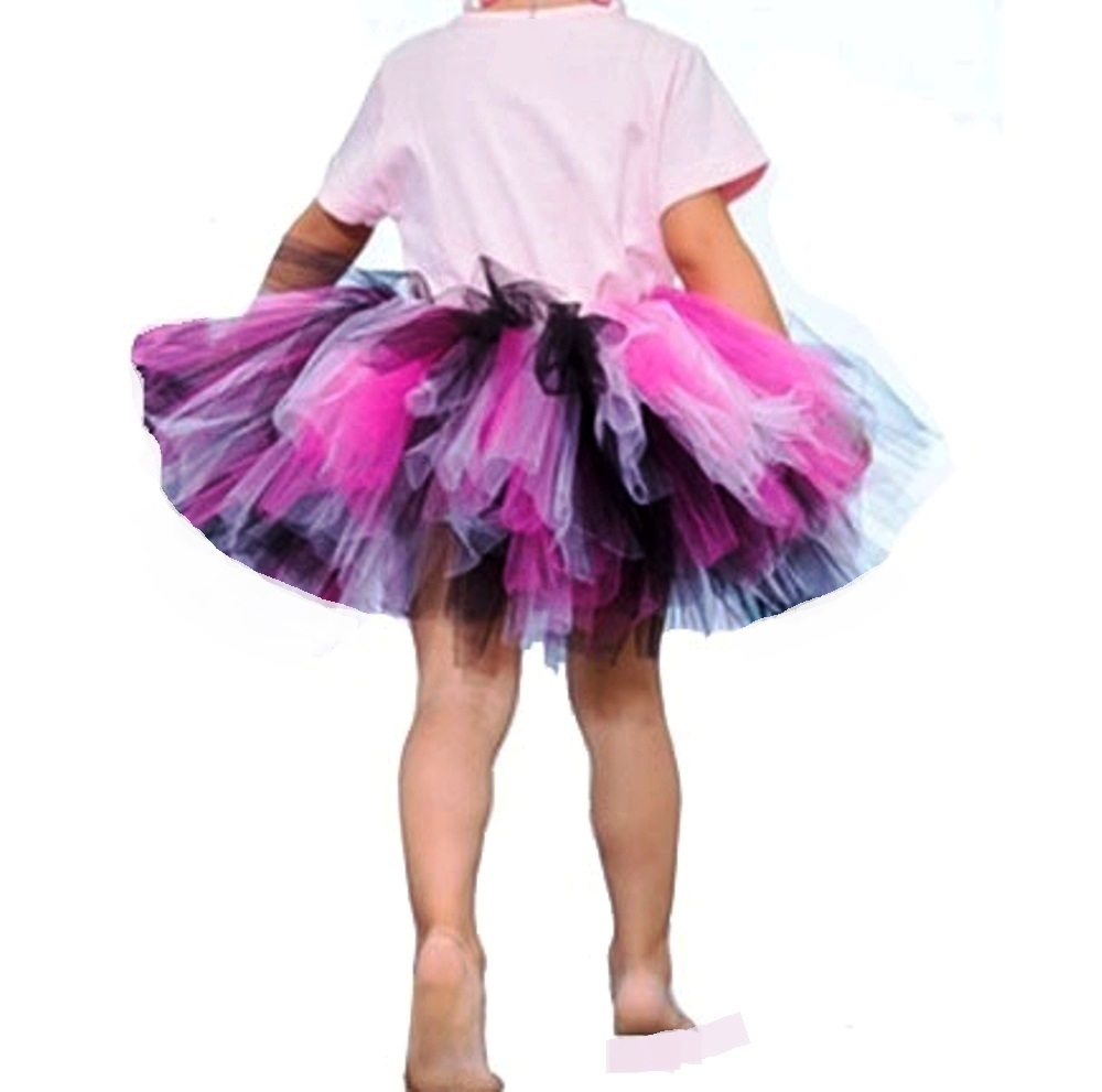 БОДНУЛ Юбка ТУТУ тюлевая ЦВЕТА 4-7 ЛЕТ