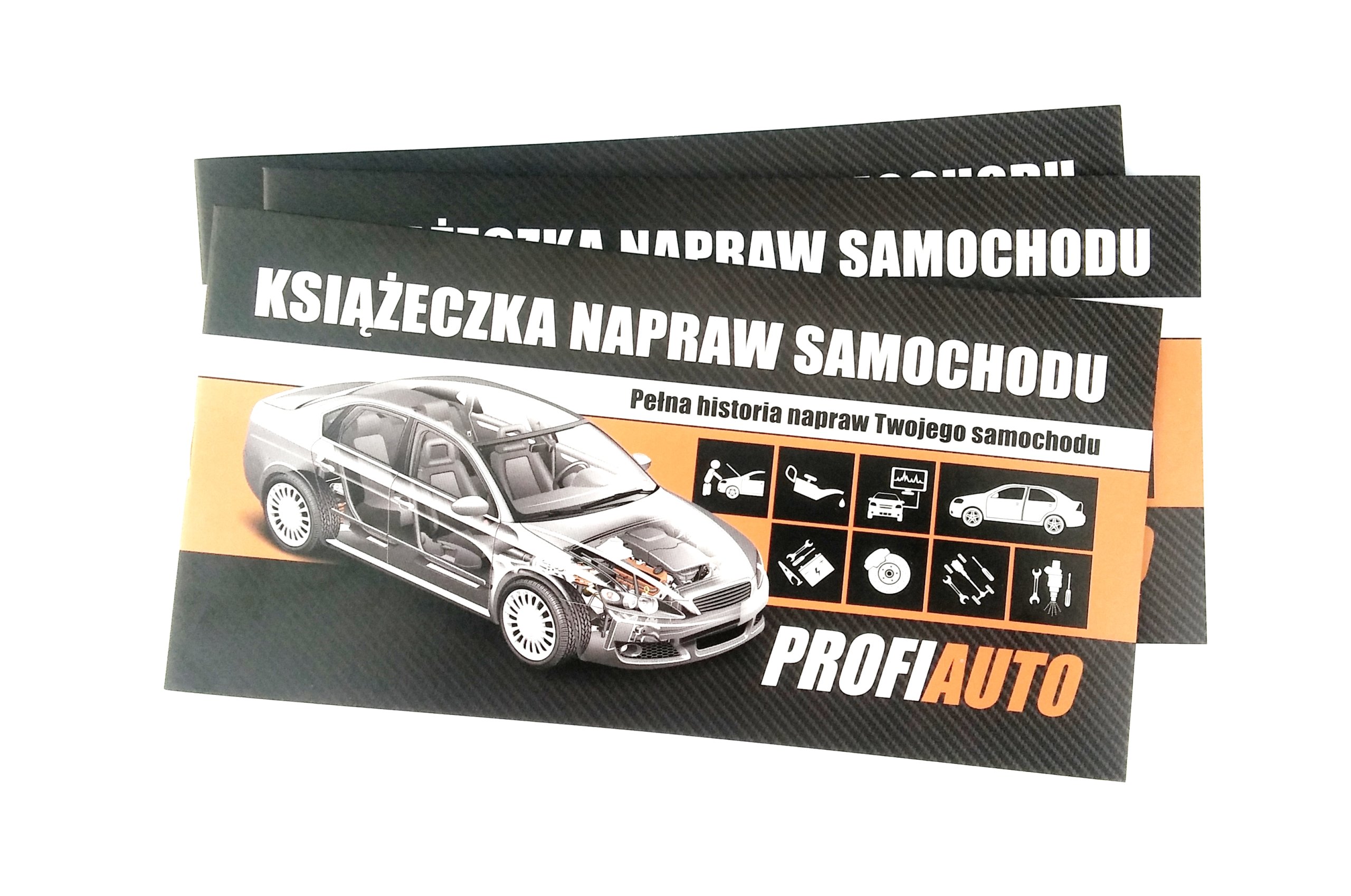 

Profi Auto Książeczka Napraw Samochodu Serwisowa