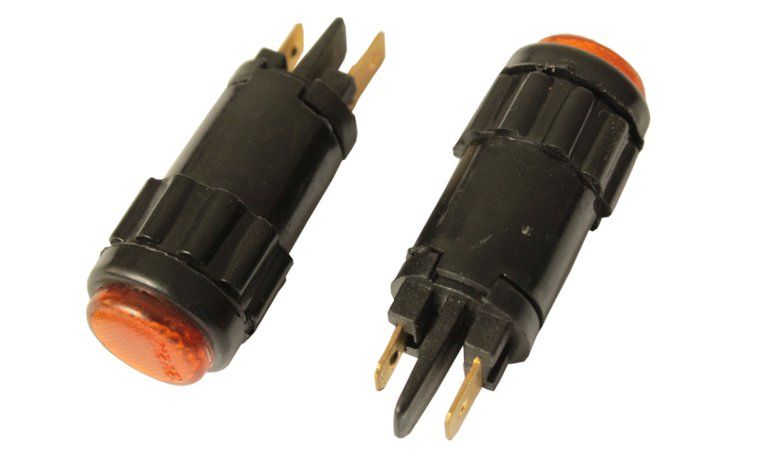 

Lampka kontrolna uniwersalna żółta średnica 15mm