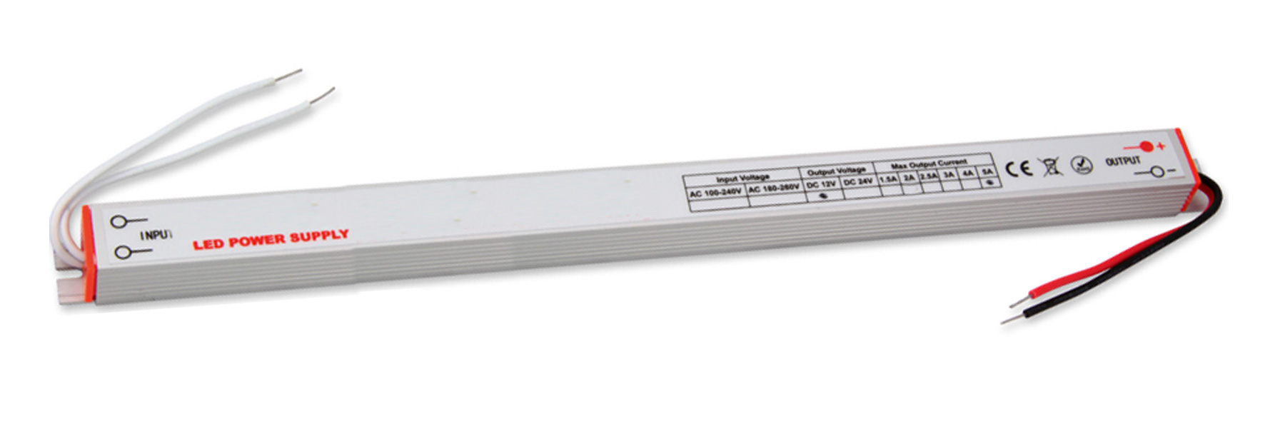 

Zasilacz 12V 60W 5A Ultra Slim do taśm Led