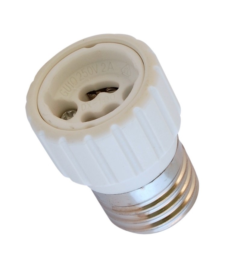 

Przejściówka Adapter Do Żarówka Led E27 > GU10