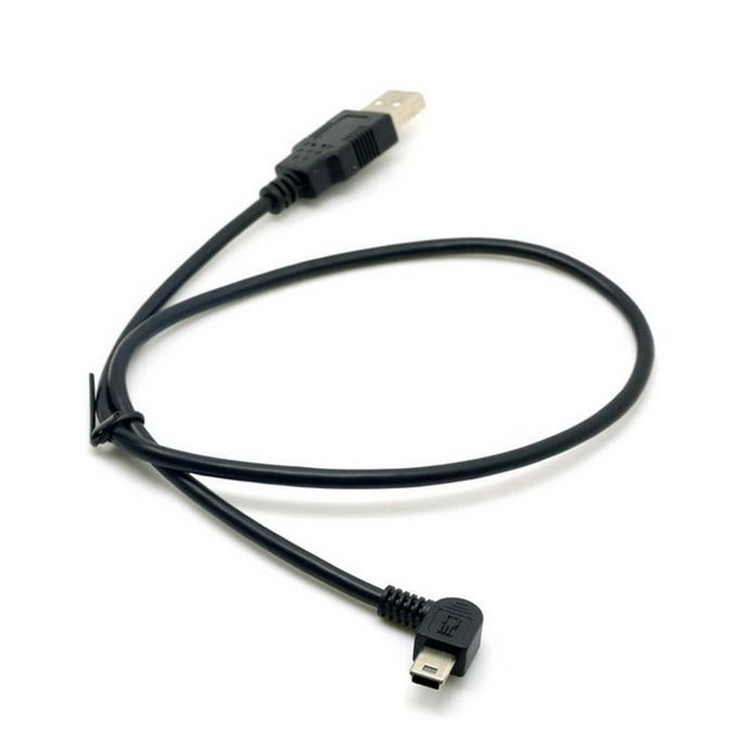 

Kabel Kątowy Mini Usb MiniUSB do Usb Prawy 0,5m